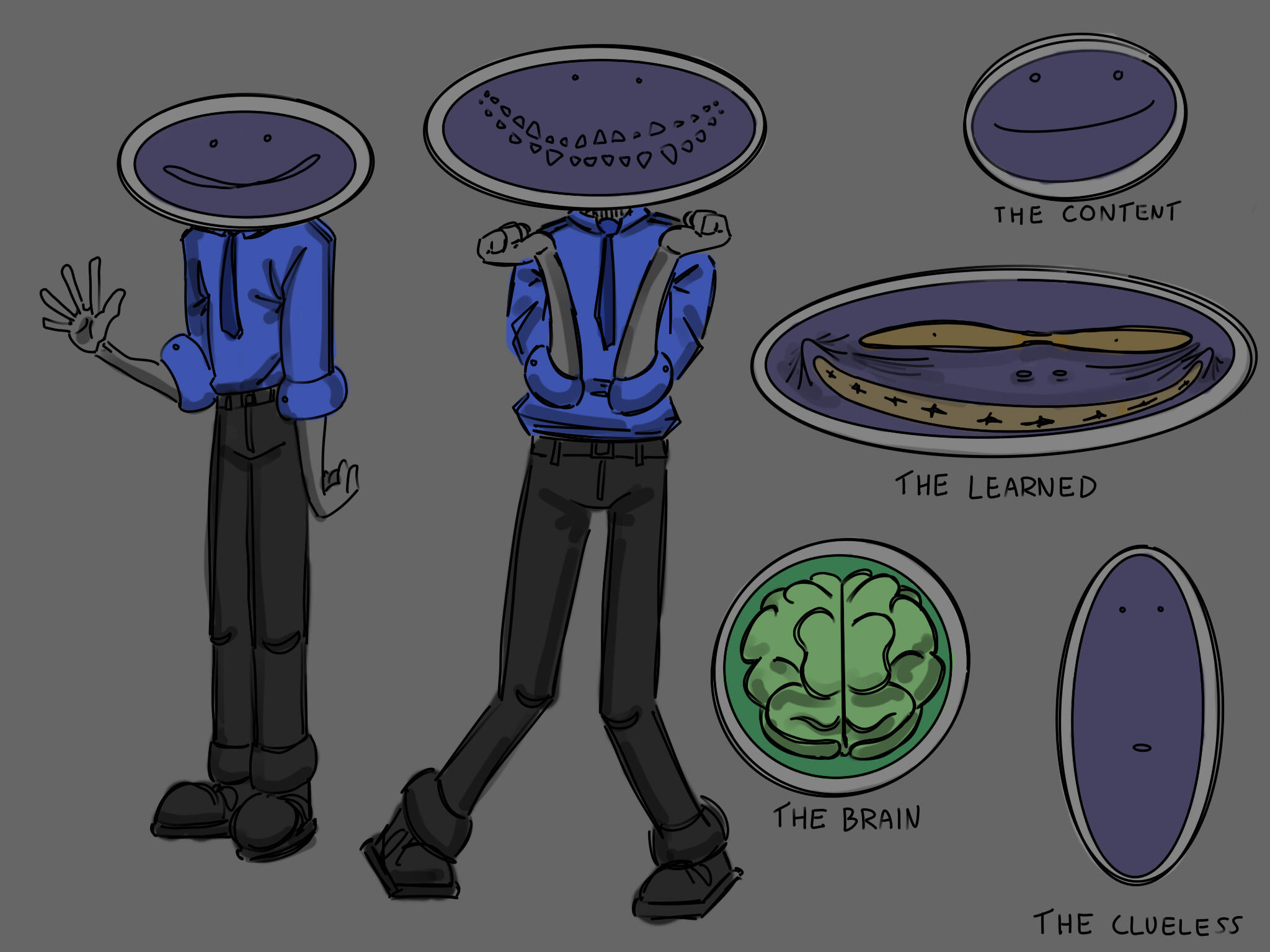 Stickerhead - Concept Art Stickerhead - Concept Art