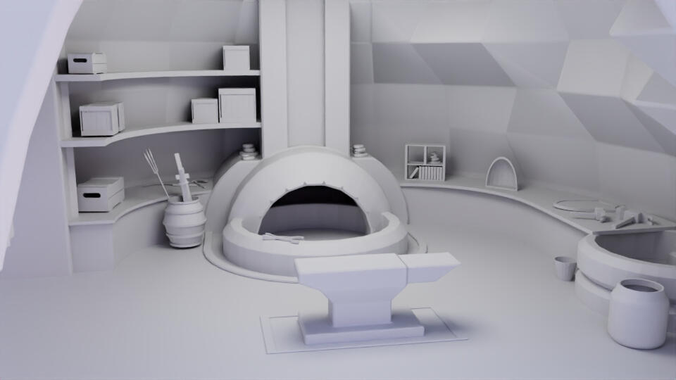 RUBIDUS - Forge PreVis Model 1