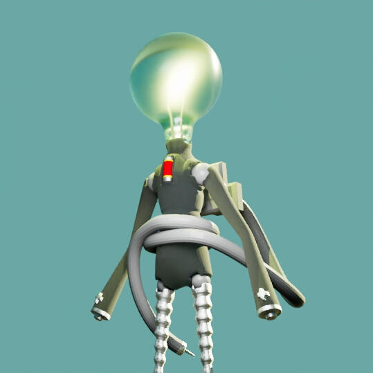 Bulbman Model Render