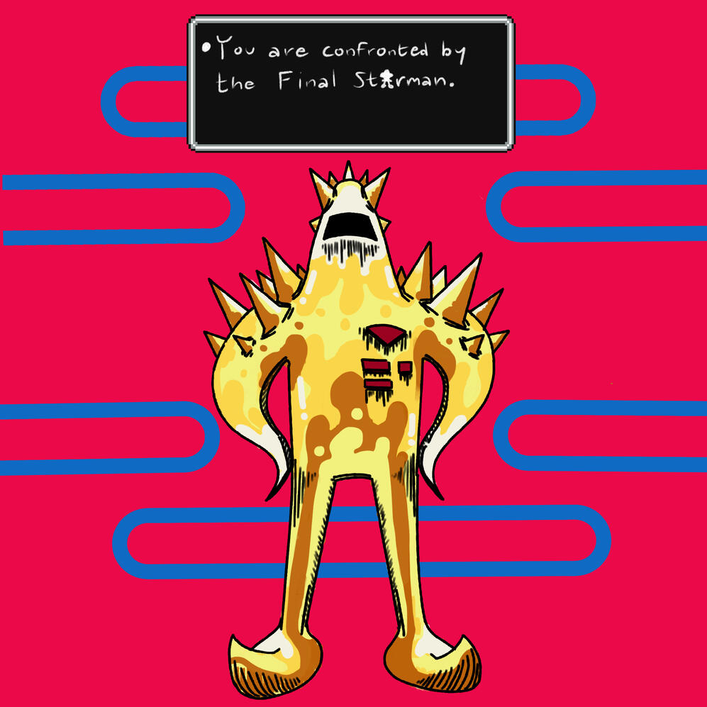 Fan art: Final Starman (from Earthbound) Fan art: Final Starman (from Earthbound)